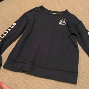 fleece interior long sleeve shirt